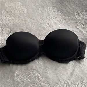 Pink VS black bra